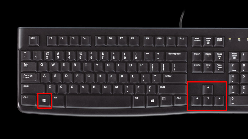 shortcut key split screen