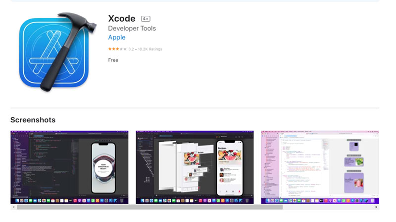 take screenshot on apple tv using xcode app on mac