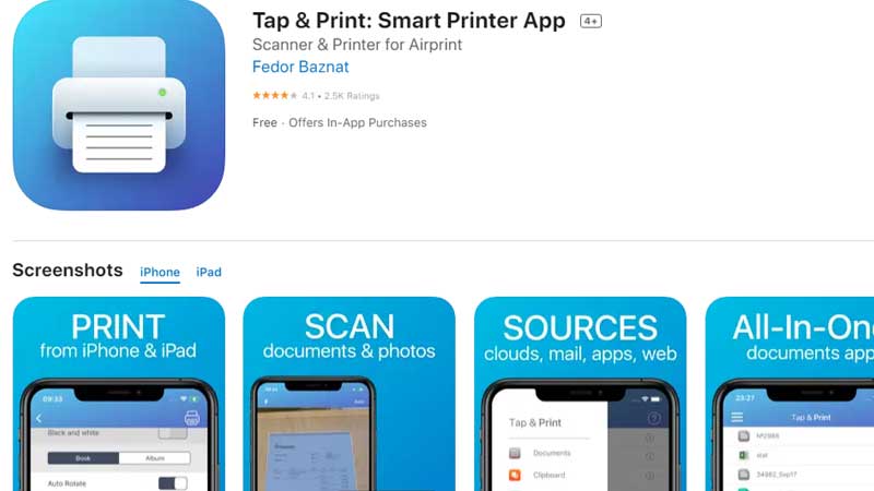tap-print