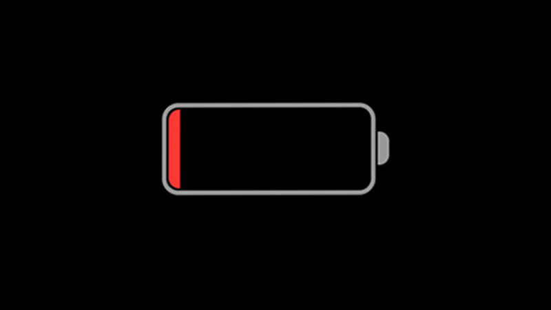 why do iphones stay on 1% for so long