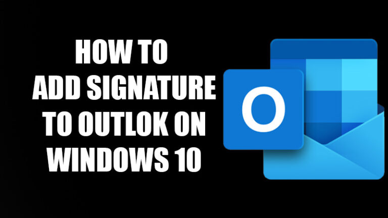 add-signature-to-outlook-win-10