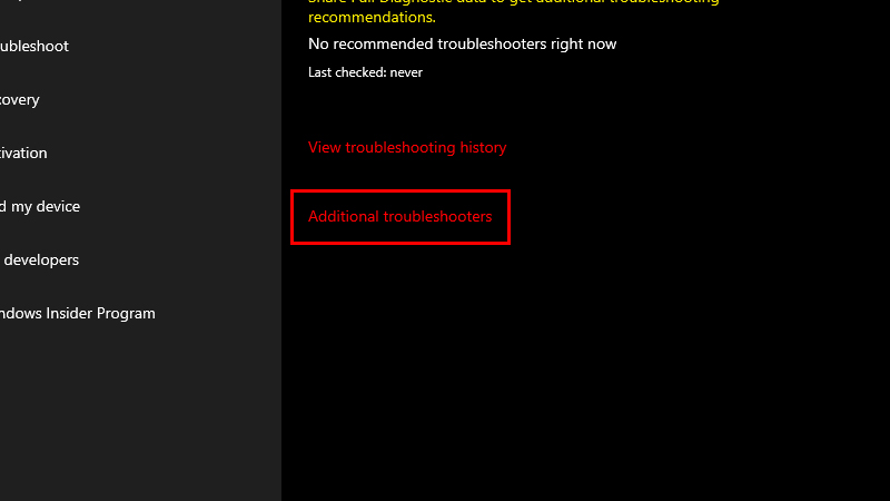additional-troubleshooters