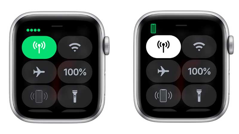 Apple Watch Cellular Off