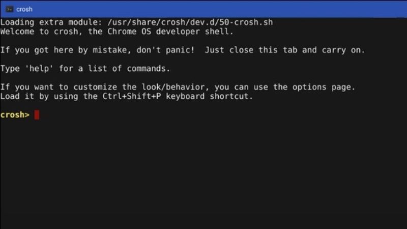 best crosh terminal commands for all chromebook users