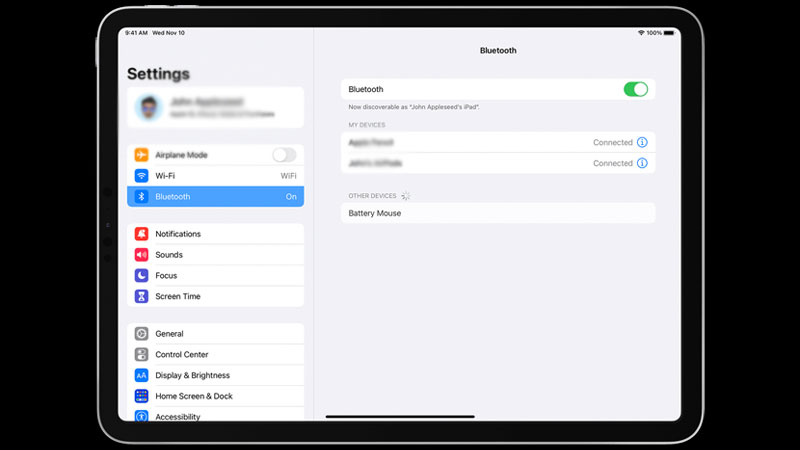 bluetooth settings connect beats