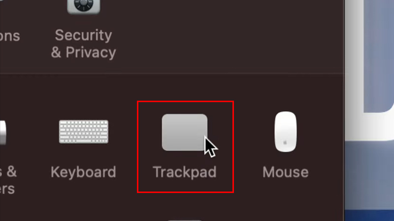 click-trackpad