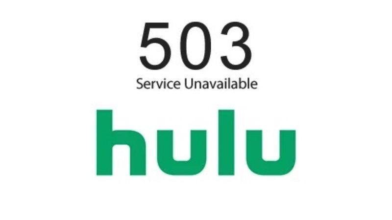 fix hulu error code 503
