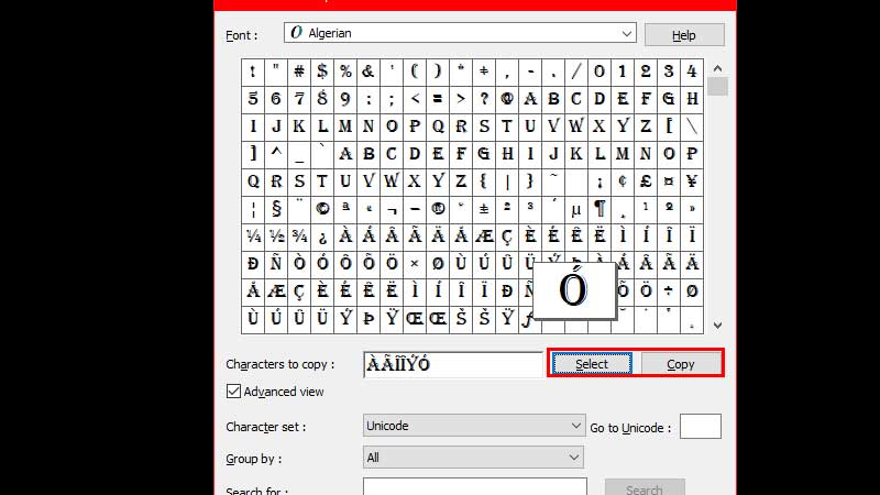 select-copy