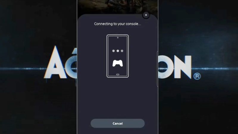 turn on ps5 from app