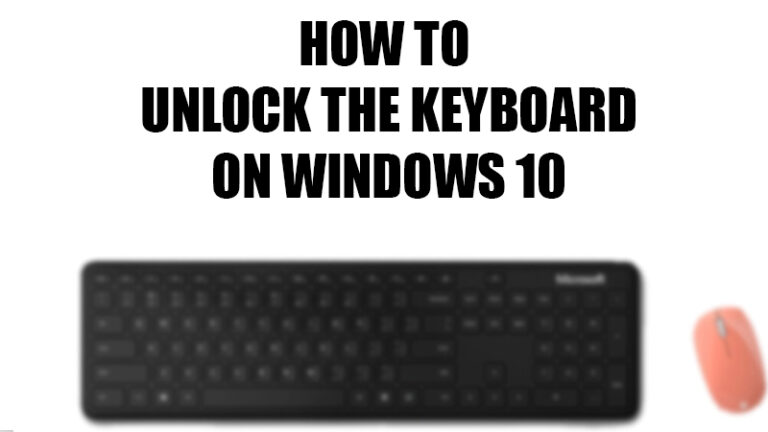 unlock-keyboard-win-10
