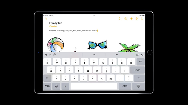 virtual keyboard ipad