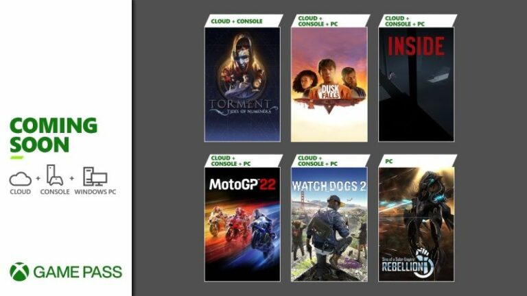 xbox game pass july 2022 second-half games revealed