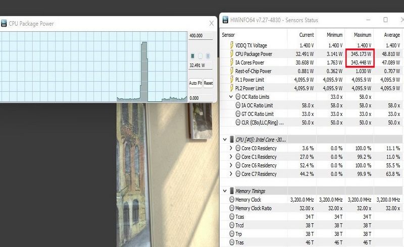 intel i9-13900k features extreme 350w performance mode