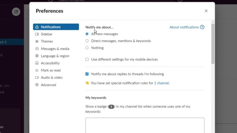 slack notifications not working fix
