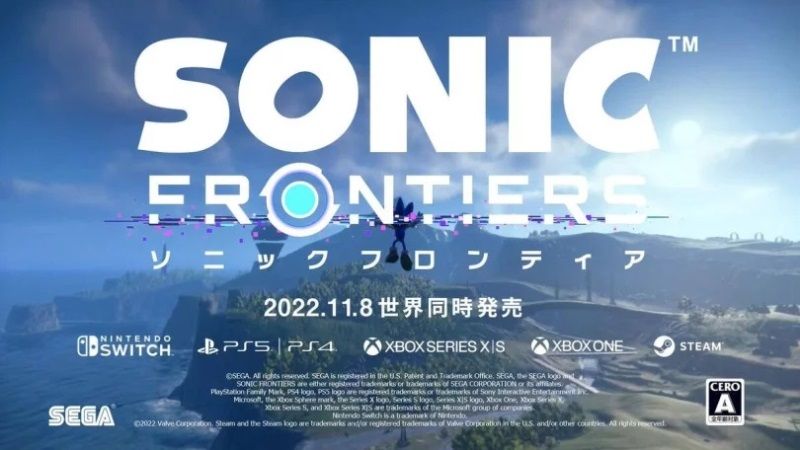 sonic frontiers trailer with release date leaked