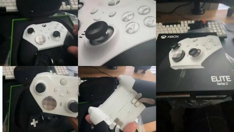 white xbox elite series 2 controller leaked