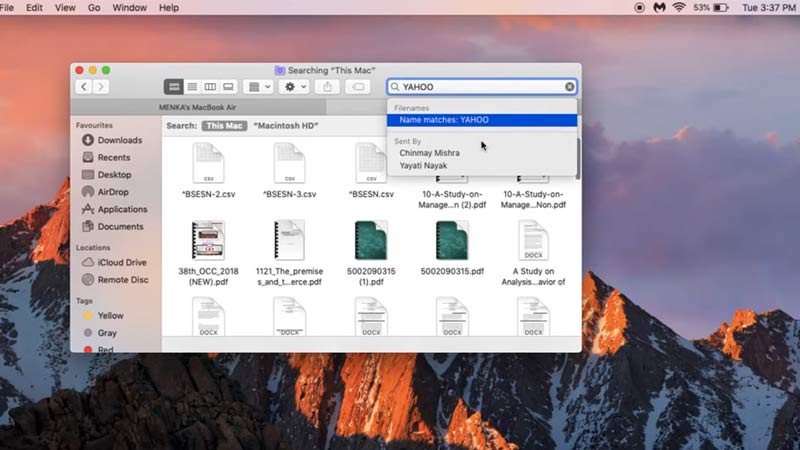 yahoo redirect virus mac