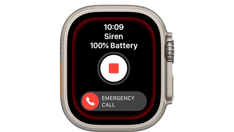  Activate, Cancel and Disable Siren in Apple Watch Ultra