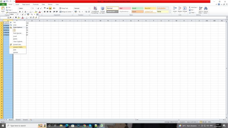 How To Resize All Rows & Columns In Microsoft Excel (2022)