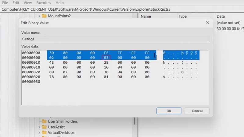 Move Windows 11 Taskbar Top From Bottom
