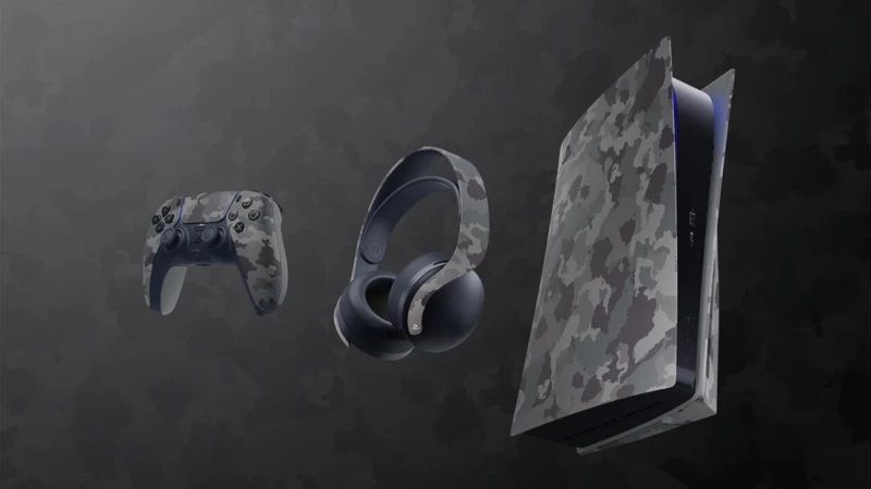 Sony Announces Gray Camouflage Collection