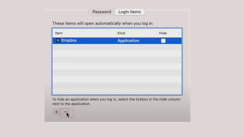 Stop Dropbox From Login Automatically Minus