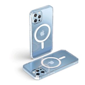 cases villa magsafe transparent shockproof clear case