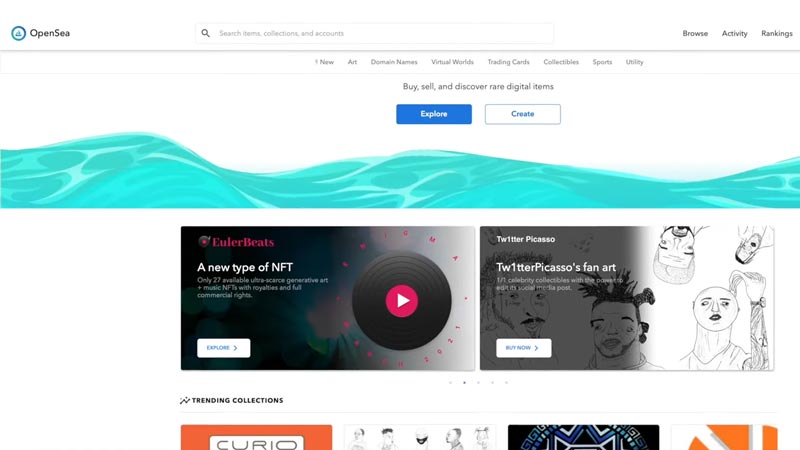 choose an nft marketplace