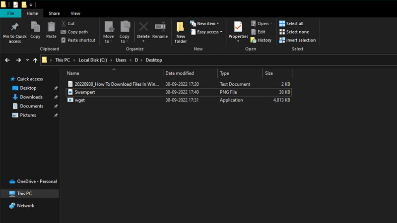 download files wget windows 10