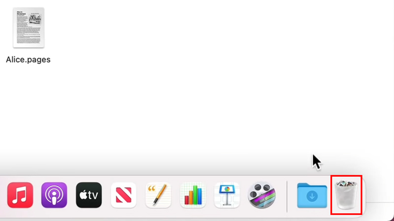 find trash bin mac
