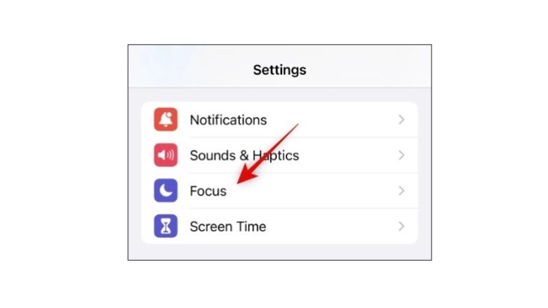 what is share focus status on imessage