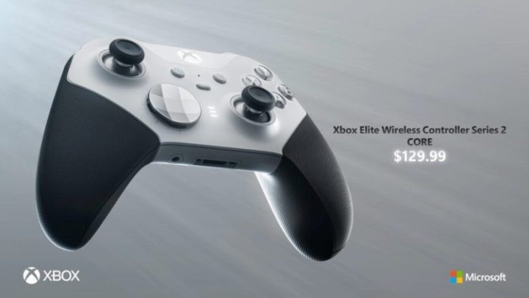 xbox elite wireless controller series 2 – core in white announced
