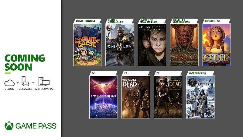 Xbox Game Pass October 2022 First-Half Games