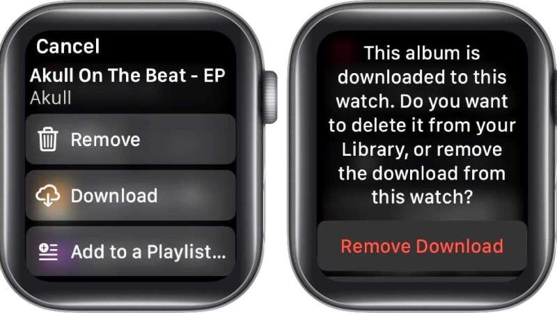 clear or free up apple watch series 8 storage