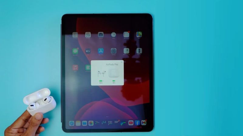 connect two airpods to ipad