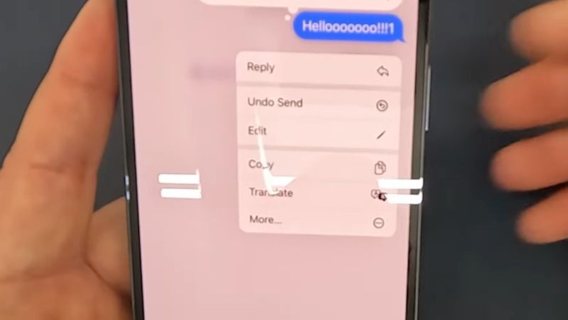 delete a message on imessage in ios 16
