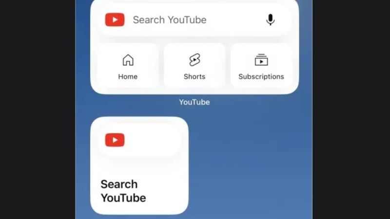 get youtube widget on iphone 14 lock screen