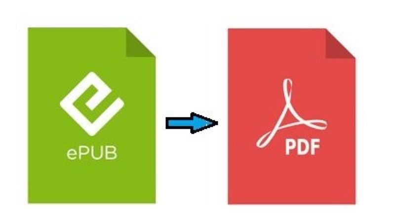 how to convert epub to pdf