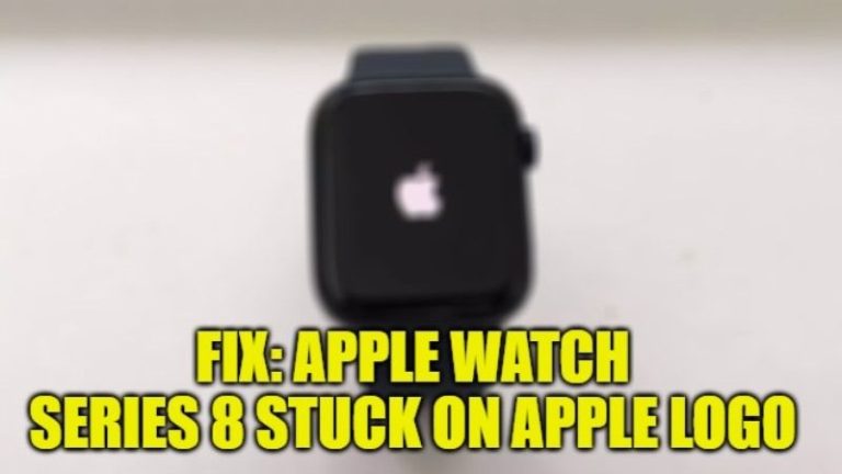 how to fix apple watch series 8 stuck on apple logo