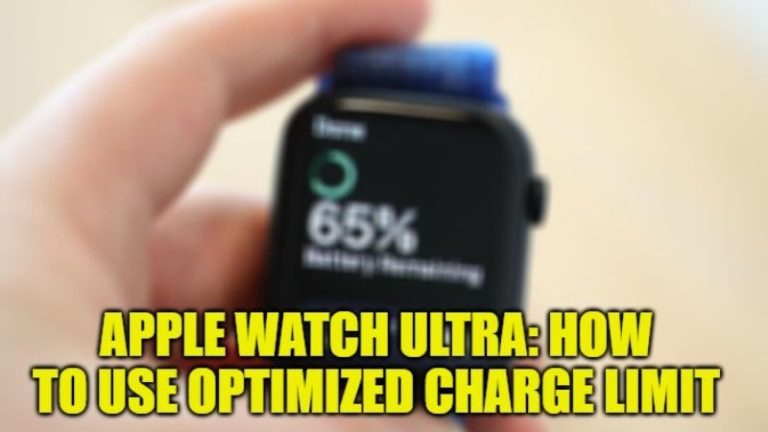 how to use optimized charge limit on apple watch ultra