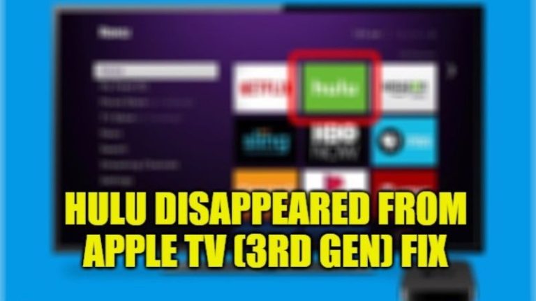 hulu disappeared from apple tv 3rd gen how to restore