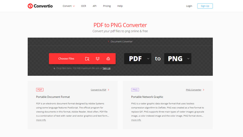 pdf png convert