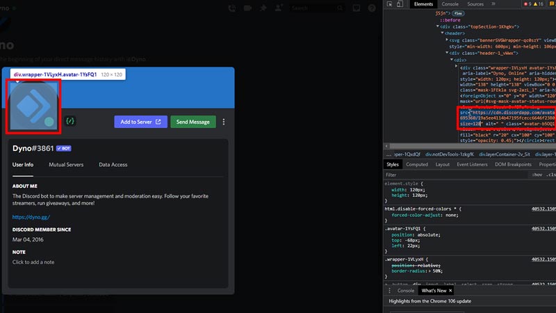 save profile icon discord