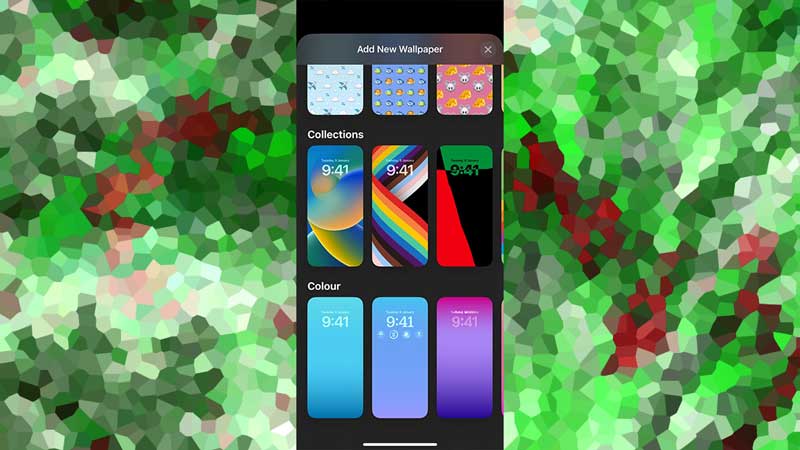 set live wallpaper iphone 14 ios 16