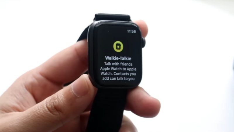 accept walkie talkie invite on your apple watch series 8