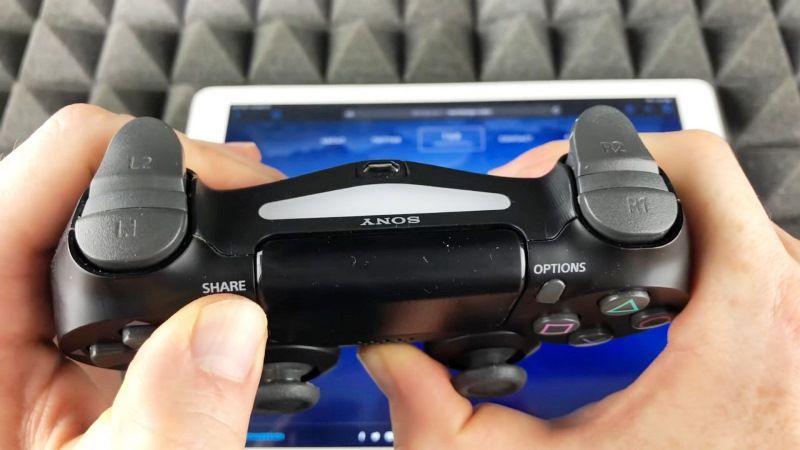 connect ps4 controller with ipad
