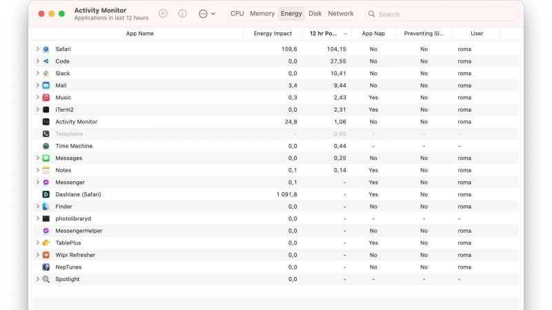 fix high power consumption of safari after macos ventura update