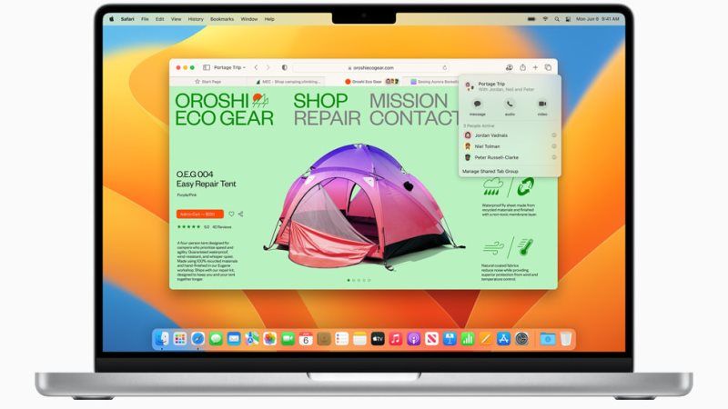 macos ventura safari security