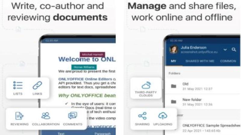 onlyoffice alternative to google docs