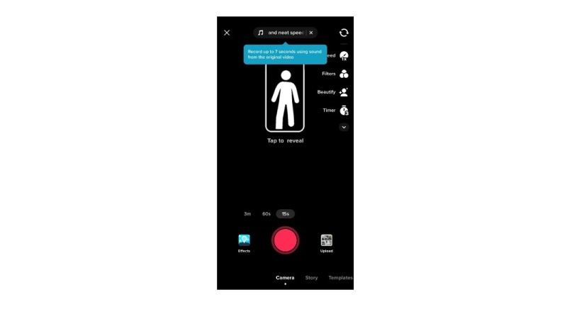 remove invisible body filter on tiktok on android
